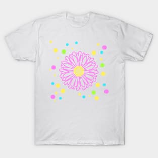 Sweet Daisy in pastel neon T-Shirt